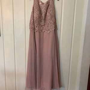 Mother Of The Bride Wedding Dress w/Wrap